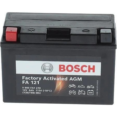 Мото акумулатор Bosch YT9B-BS 8Ah L+ (BOSCH 0 986 FA1 210)