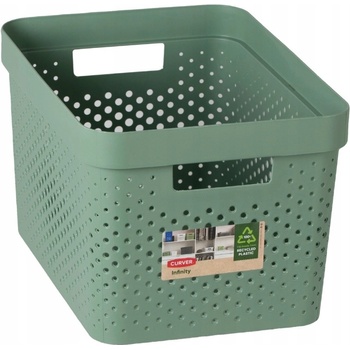CURVER Úložný box INFINITY 17 l recyklovaný plast zelený