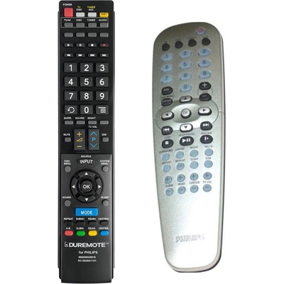 GENERAL Philips 996500026916, rc19245011/01 - дистанционно управление дубликат (996500026916, rc19245011/01)