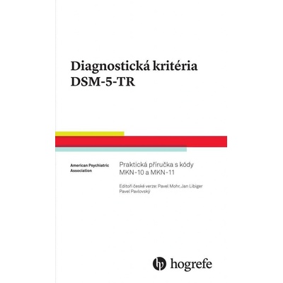 Diagnostická kritéria DSM-5-TR