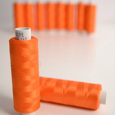 Takoy Elastická niť Atena 500 farba oranžová 160