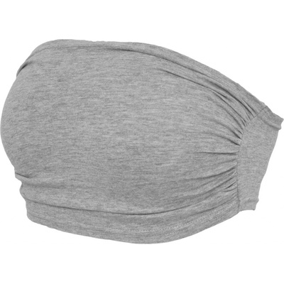 Urban Classics Ladies Bandeau Top grey – Zboží Dáma