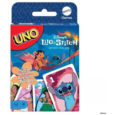 Mattel Uno: игра с карти Лило и Стич - на унгарски език (JCC10)