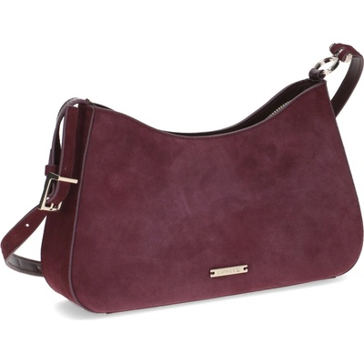 Dámská kabelka Caprice 9-61021-45-549 bordó bordeaux suede