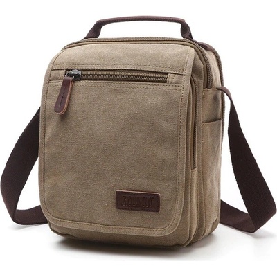 Pánska Crossbody taška ZUOLUNDUO-Khaki