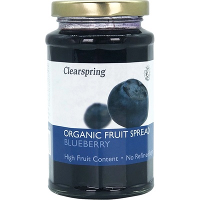 Clearspring ovocná džemová nátierka Čučoriedka Bio 280 g
