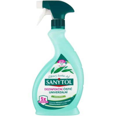 Sanytol dezinfekčný univerzálny čistiaci prostriedok Eukalyptus 500 ml