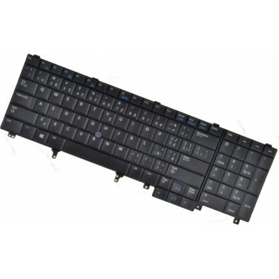 Kompatibilní Dell JDXVC klávesnice na notebook černá CZ/SK trackpoint