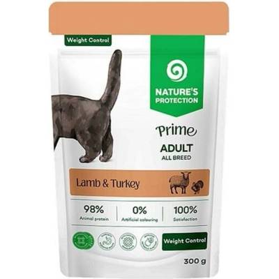 Nature's Protection Prime Cat Weight Control Lamb & Turkey 300 g