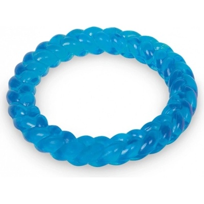 Nobby Ring hračka kruh TRP guma 14,5 cm modrá