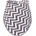 T-Tomi BIO Bamboo Bibs Grey Roofs лигавник 42x27 cm