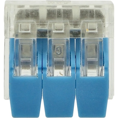 WAGO svorky teraz 10 ks, 3x0,2-4mm2, Geko G03083