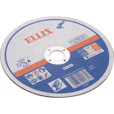 Ellix Řezný kotouč na kov rovný průměr 180 mm
