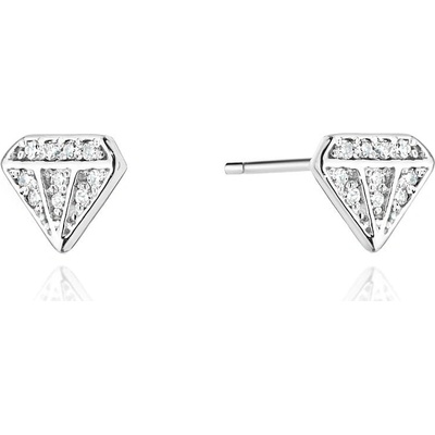 Blink-Blink Napichovacie náušnice diamant s diamantami 3120BDB