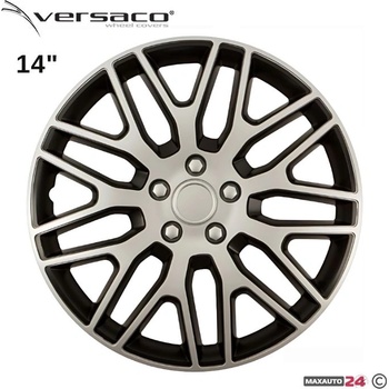 Versaco Тасове за джанти 14'' Versaco Dakar Silver/Black