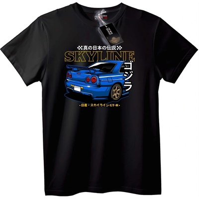 Тениска Nissan Skyline GT-R - XL, Black