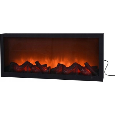 Vilde Volně stojící krb bez bez funkce topení 57 x 25 x 10 cm černý