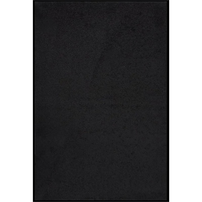 vidaXL Изтривалка, черна, 80х120 см (331597)