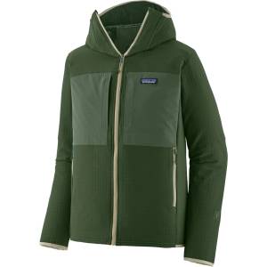 Patagonia Мъжко поларено яке Patagonia R2 Techface Hoody Fleece jacket - Treeline Green - размер S (005-7768-0512)