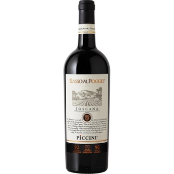 Piccini Sasso Al Poggio Rosso Toscana IGT 14% 0,75 l (čistá fľaša)