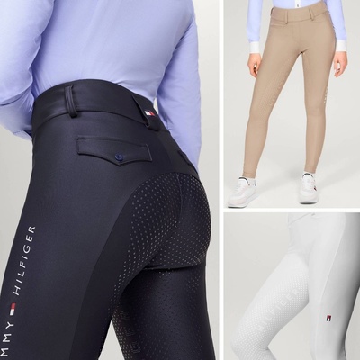 Tommy Hilfiger Jeggins Highland Hybrid Full Grip dámské optic white – Zboží Dáma
