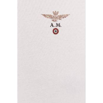 Aeronautica Militare Тениска Aeronautica Militare мъжка в бяло с изчистен дизайн (AM1UTI002)