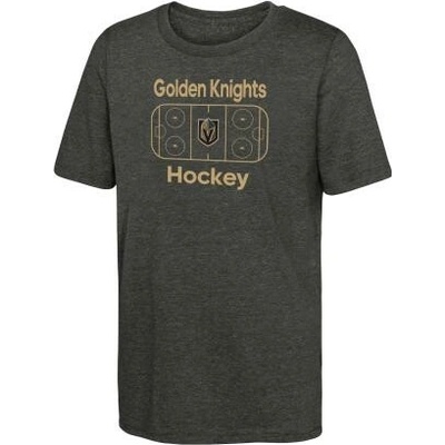 Outerstuff detské tričko Vegas Golden Knights Goal Tender Ss Triblend Tee