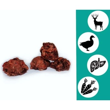 Do psí misky B.A.R.F. Hotovka Zvěřinový mix 1 kg