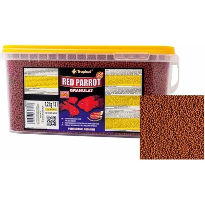 Tropical Red Parrot Granulat 250 ml