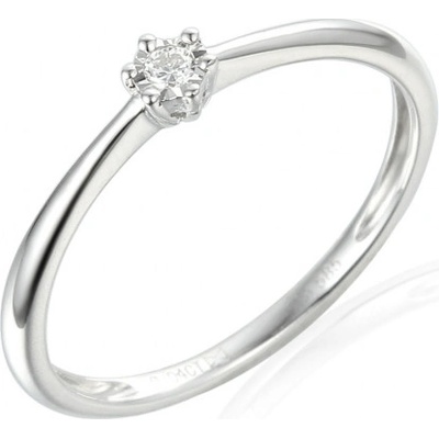 Gems Zásnubní prsten Etienne bílé zlato a briliant 585 38 1 2640.1B00.0.54.HSI1.000