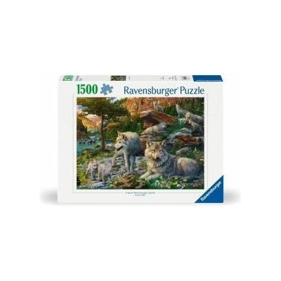 Ravensburger Пъзел Ravensburger Wolves in Spring
