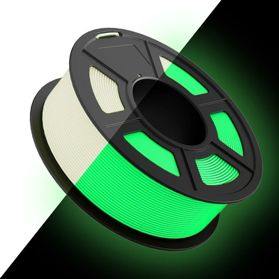 SUNLU PLA Glow In The Dark Green 1.75mm SUNLU 1кг (sunlu-glow-in-dark-green-1kg)