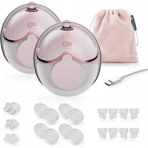 KinderKraft Двойна електрическа помпа за кърма Kinderkraft - Mamaflow Double, Pink (NEW024986) - ozone