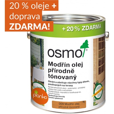 Osmo 013 terasový olej 3 l garapa – Zbozi.Blesk.cz