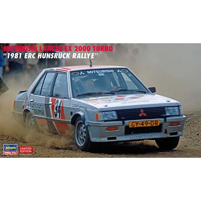 Hasegawa Mitsubishi Lancer EX 2000 Turbo 1981 ERC Hunsrück Rallye Limited Edition 1:24