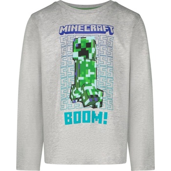 Minecraft Блуза с дълъг ръкав Minecraft Creeper Logo, размер 116 (GC-MNCT-261_116)