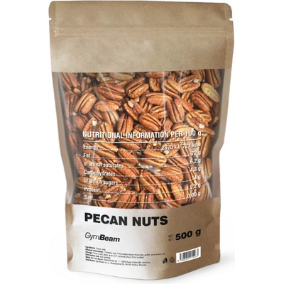 Pecan nuts GymBeam Balení (g): 500 g