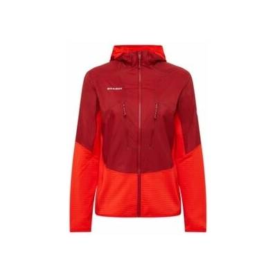 Mammut Aenergy ML Hybrid Hooded Jacket Women červená
