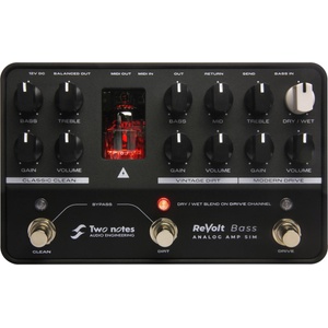 Two Notes ReVolt Bass Предусилвател и Rack усилвател