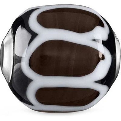 Thomas Sabo Korálek Skleněný barevný K0250 017 2 Karma Beads glass black/w