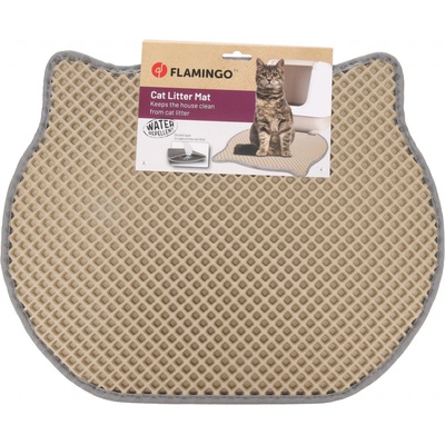 FLAMINGO Předložka před toaletu Matz kočičí hlava 50x40x1,3cm