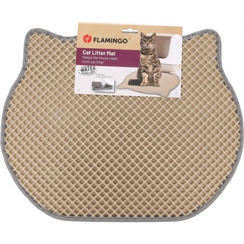 FLAMINGO Předložka před toaletu Matz kočičí hlava 50x40x1,3cm