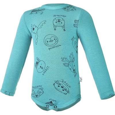 Little Angel Body smyk Tisk Outlast® Tm. tyrkys zvířátka