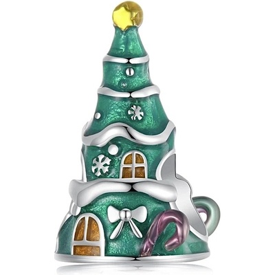 P&J Jewellery Stříbrný přívěsek Vánoční stromeček SB134