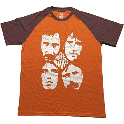 The Who Faces Raglan Brown & Orange L Риза (WHORL50MOBR03)