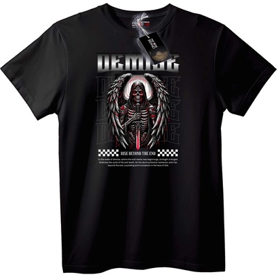 NOONEBRAND Тениска Деми: Издигни се Отвъд Края - L, White