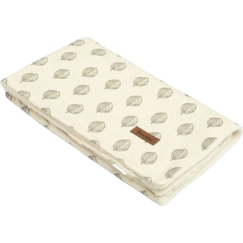 Sensillo Бебешко одеяло Sensillo - Десен на листа, 80 x 100 cm (SILLO-42920)