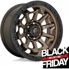 Fuel D696 Covert 8X16 6X139,7 ET1 matt Bronze black Bead Ring
