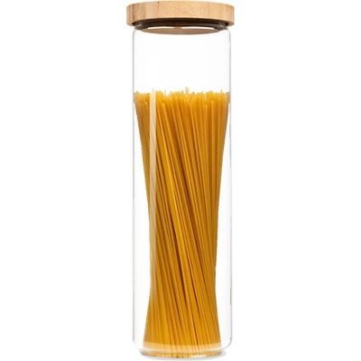 Klarstein Съд за съхранение, с бамбукова запушалка, 1700 мл, плътно затваряне (BW-10273-010) (BW-10273-010)