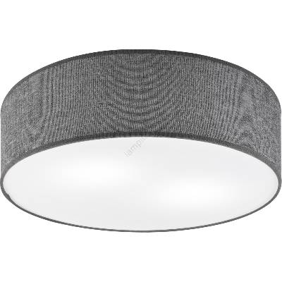 Плафон SIRJA 2xE27/15W/230V, диаметър 45 см, сив (LA57163)